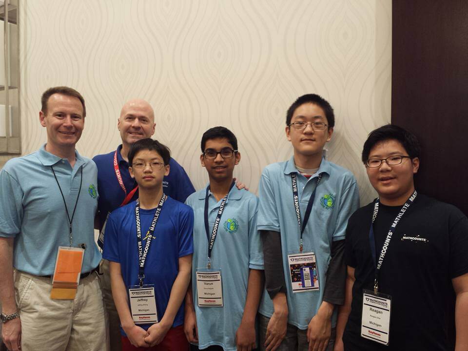 Michigan MATHCOUNTS team places at National Competition MSPE